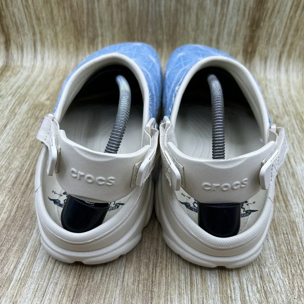 Levi's x Crocs Classic All-Terrain Clog 'Sashiko Bone Blue' Men's Size 10 Denim